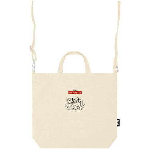 『BT21』ショルダートート プリント