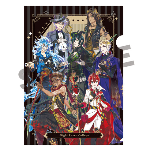 『ツイステッドワンダーランド』シングルクリアファイル 集合 寮服