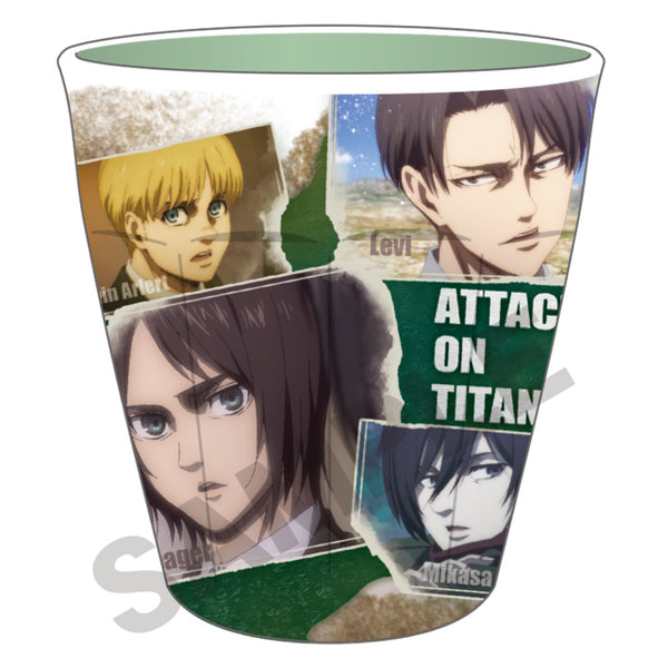 『進撃の巨人 』メラミンカップ グリーン