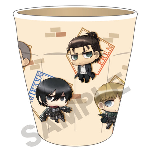 『進撃の巨人 』メラミンカップ ベージュ