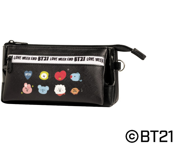 『BT21』ペンケース/ブラック