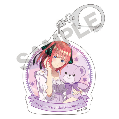 『五等分の花嫁∬』トレーディングアクリルキーホルダー ぬいぐるみ抱っこ BOX