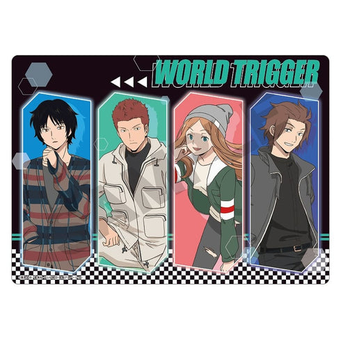 『ワールドトリガー』下敷き グリーン / ストリート
