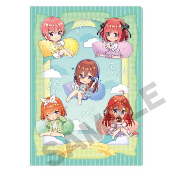 《五等分的新娘∬》单曲透明文件夹 Nobikoro 薄荷色
