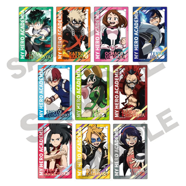 "My Hero Academia" Trading Acrylic Card Keychain Box