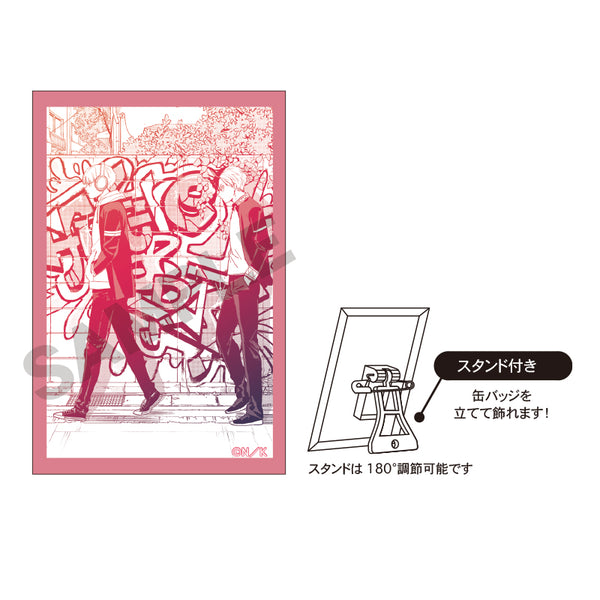 《WIND BREAKER》艺术徽章 红色