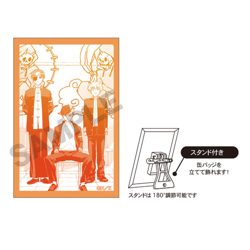 『WIND BREAKER』アート缶バッジ オレンジ
