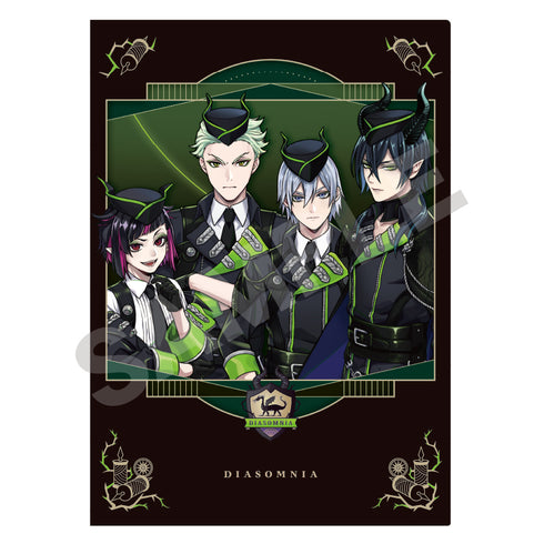 《Twisted Wonderland》单张透明文件夹 迪亚索姆尼亚/相框