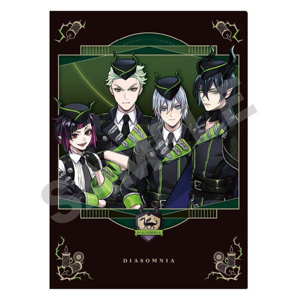《Twisted Wonderland》单张透明文件夹 迪亚索姆尼亚/相框
