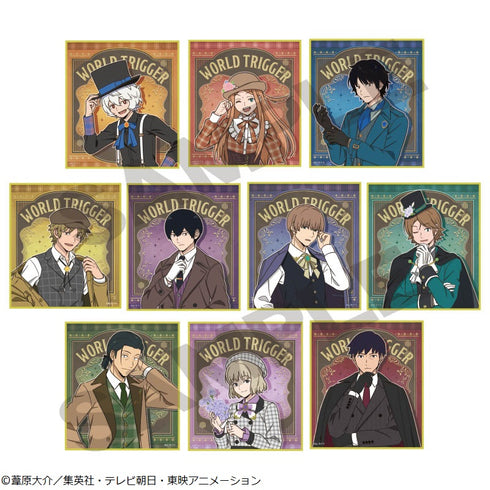 『ワールドトリガー』トレーディングミニ色紙 / 英国服 BOX