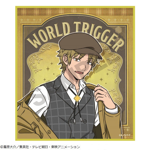 『ワールドトリガー』トレーディングミニ色紙 / 英国服 BOX