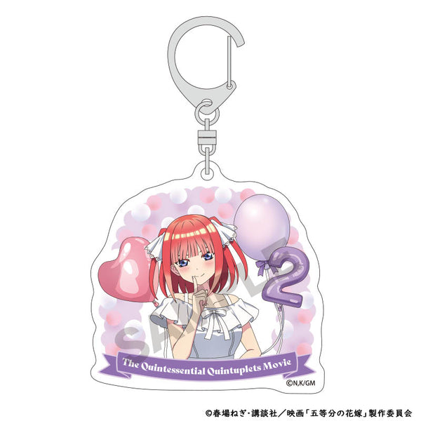 『五等分の花嫁』アクリルキーホルダー/中野二乃 バルーン