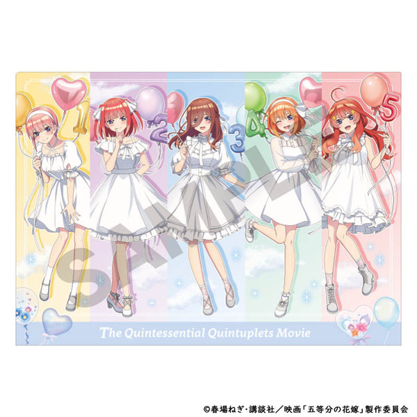 『五等分の花嫁』シングルクリアファイル/集合 バルーン
