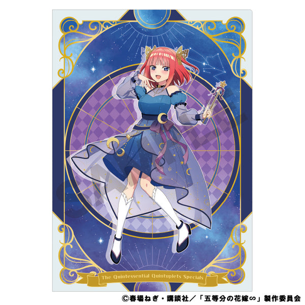 『五等分の花嫁』シングルクリアファイル、 中野二乃 宇宙ドレス