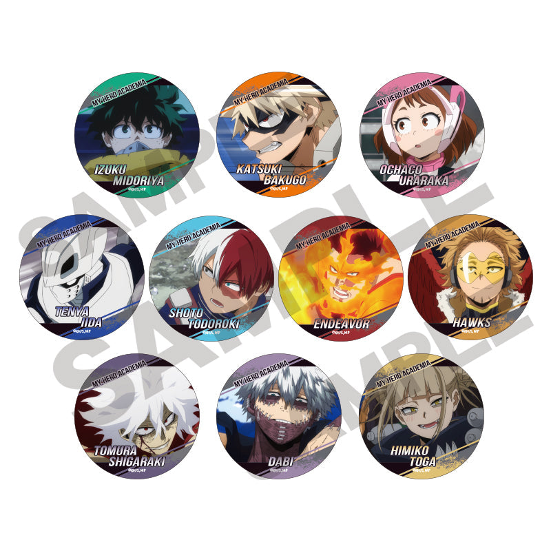 僕のヒーローアカデミア』トレーディング缶バッジ – Anime Store JP