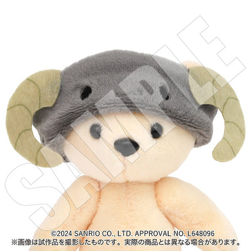 『くまめいと』サンリオキャラクターズ/ぬい用ターバン ベリー(ルロロマニック)