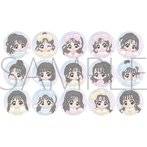 『STU48』缶バッジコレクション(全15種)/ミニキャライラスト