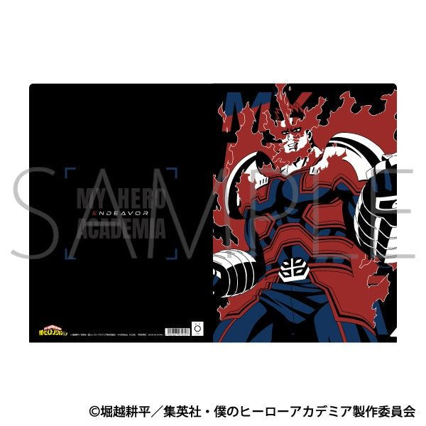 『僕のヒーローアカデミア』クリアファイル/ソリッドアートシリーズ エンデヴァー