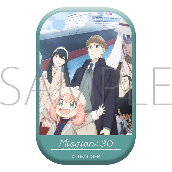 『SPY×FAMILY』スクエア缶バッジ/MISSION:30「越境作戦」メインビジュアル