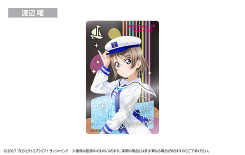 『ラブライブ!サンシャイン!!』グリッターアクリルブロック 渡辺曜