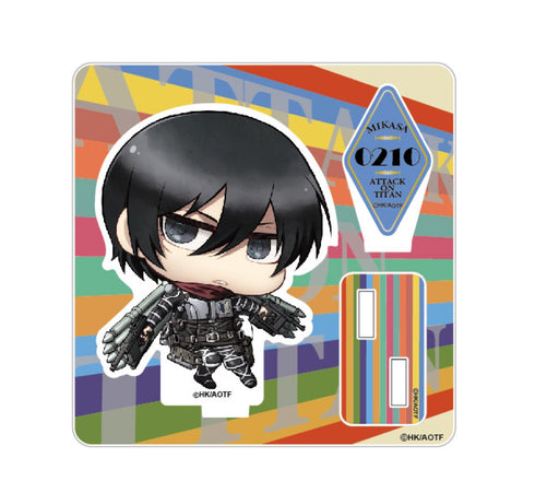 『進撃の巨人』目があっちゃう! ちみキャラアクリルスタンド ミカサ