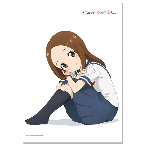 『からかい上手の高木さん3』【描き下ろし】等身大タペストリー(体操座り)