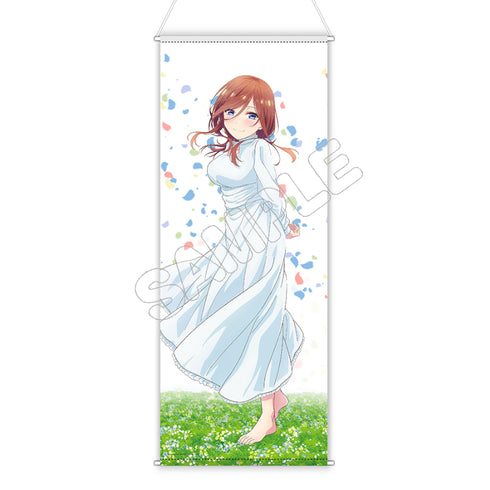 『映画 五等分の花嫁』描き下ろしほぼ等身大タペストリー (∬ ED) 中野三玖