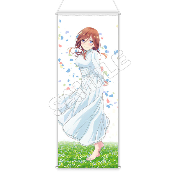 『映画 五等分の花嫁』描き下ろしほぼ等身大タペストリー (∬ ED) 中野三玖