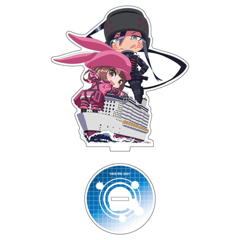 『ソードアート・オンライン オルタナティブ ガンゲイル・オンライン』きゃらいど レン&ピト on 豪華客船アクリルスタンド