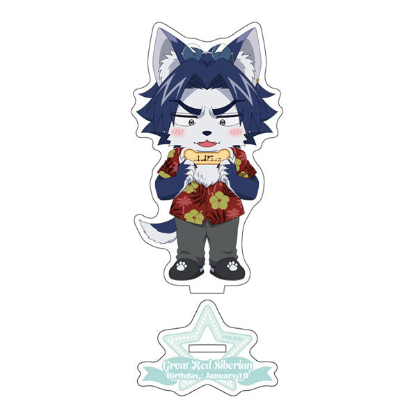 『魔王城でおやすみ』魔王城でおたおめ202301 プチレッドシベリアン・改アクリルスタンド