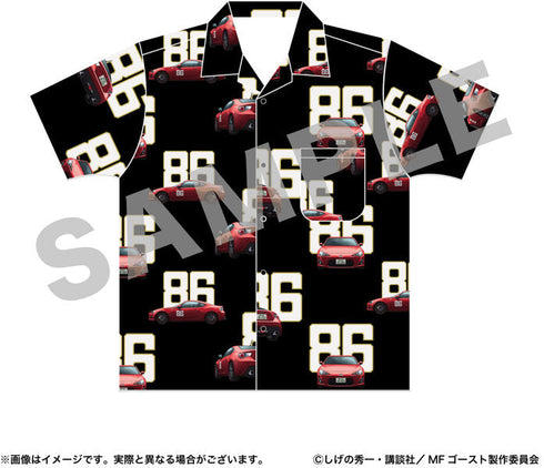 『MFゴースト』総柄シャツ Mサイズ