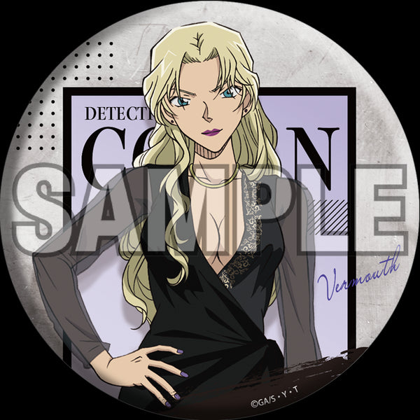 『名探偵コナン』ちょいでか缶バッジ ランウェイ (ベルモット)