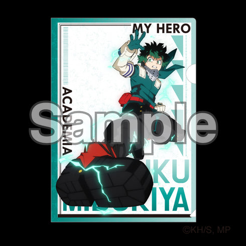 『僕のヒーローアカデミア』クリアファイル 6期アクション版権③ (緑谷出久)