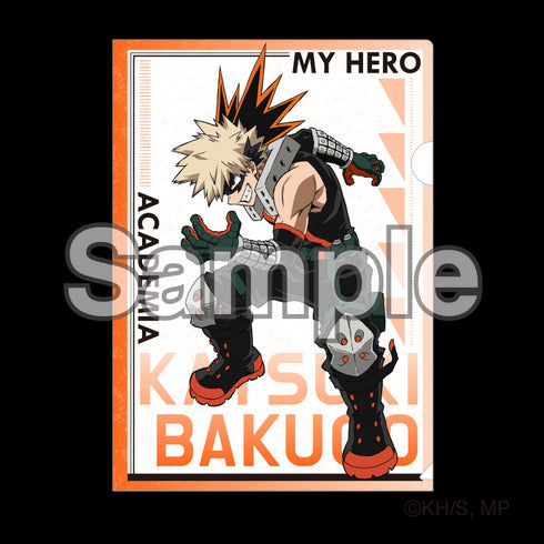 『僕のヒーローアカデミア』クリアファイル 6期アクション版権③ (爆豪勝己)