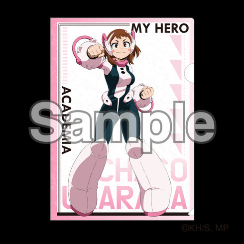 『僕のヒーローアカデミア』クリアファイル 6期アクション版権③ (麗日お茶子)