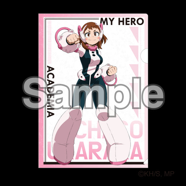 『僕のヒーローアカデミア』クリアファイル 6期アクション版権③ (麗日お茶子)