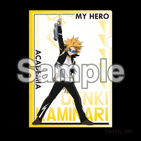『僕のヒーローアカデミア』クリアファイル 6期アクション版権③ (上鳴電気)