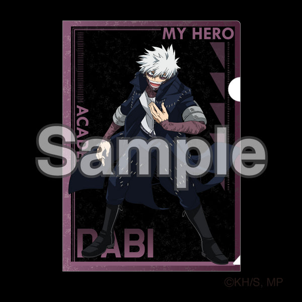 『僕のヒーローアカデミア』クリアファイル 6期アクション版権③ (荼毘)