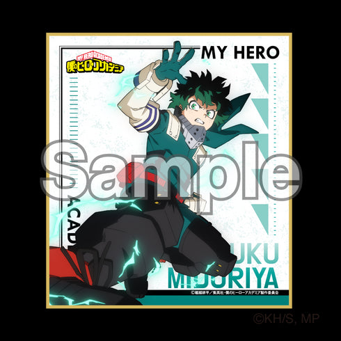 『僕のヒーローアカデミア』トレーディングミニ色紙 6期アクション版権③ BOX