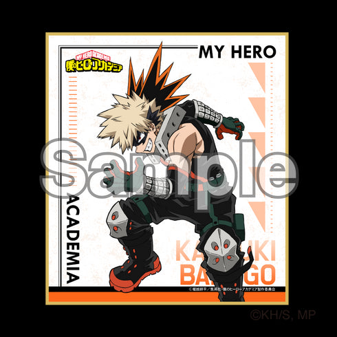 『僕のヒーローアカデミア』トレーディングミニ色紙 6期アクション版権③ BOX