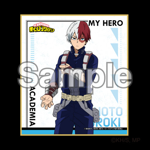『僕のヒーローアカデミア』トレーディングミニ色紙 6期アクション版権③ BOX