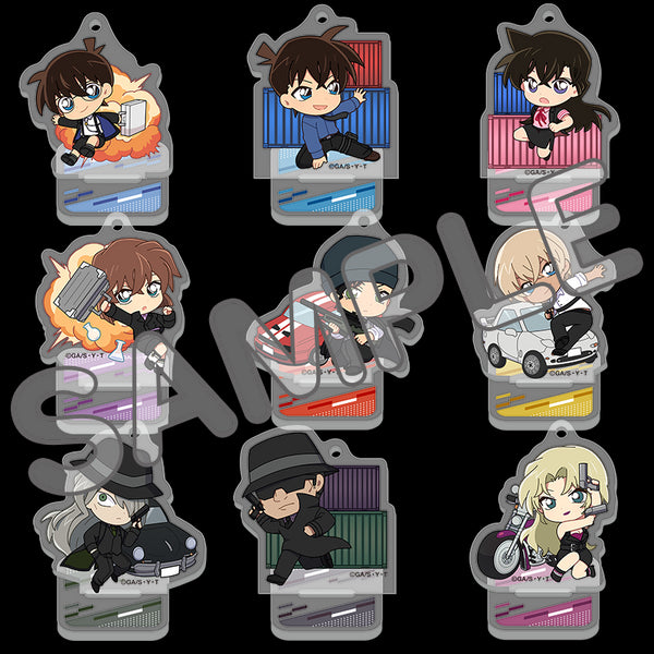 『名探偵コナン』トレーディングアクリルスタンド型キーホルダー スーツアクション (9種) BOX