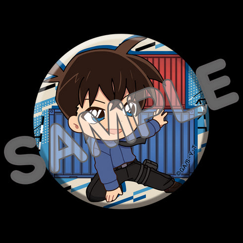 『名探偵コナン』トレーディング缶バッジ スーツアクション (9種) BOX