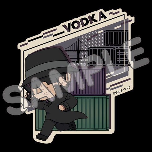 『名探偵コナン』ステッカー スーツアクション (ウォッカ)