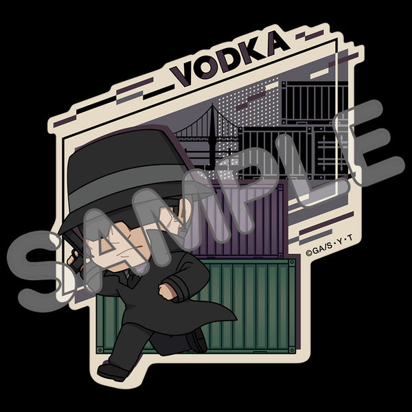 『名探偵コナン』ステッカー スーツアクション (ウォッカ)