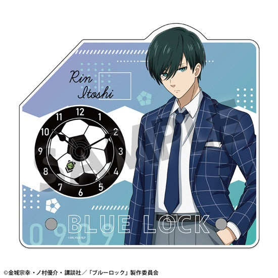 『ブルーロック』描き下ろしアクリル時計 糸師 凛