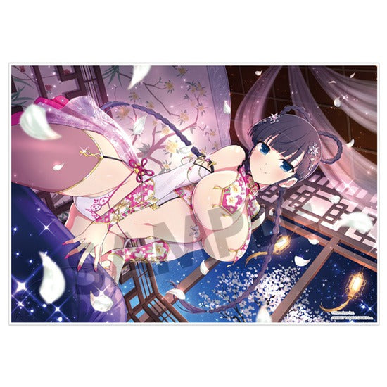 『シノビマスター 閃乱カグラ NEW LINK』ビジュアルアクリルプレート 斑鳩(81の日盛・伝説双乳祭)