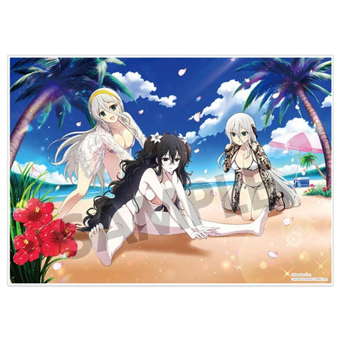 『シノビマスター 閃乱カグラ NEW LINK』ビジュアルアクリルプレート 雪不帰(81の日水着)