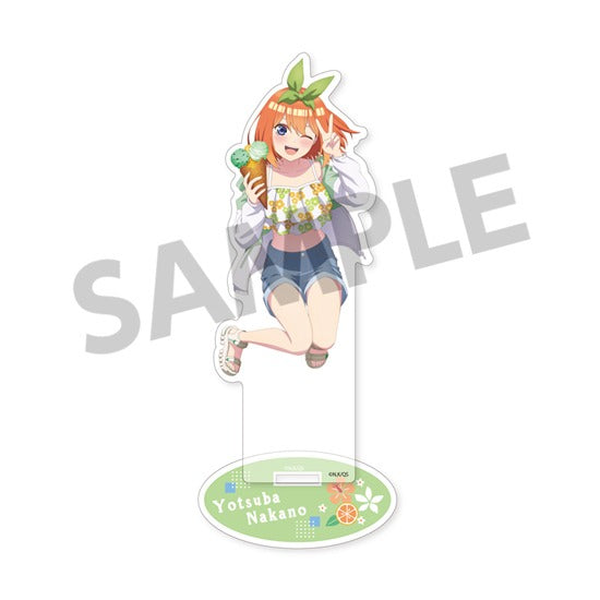 『五等分の花嫁∽』描き下ろしアクリルフィギュア 中野四葉 バカンス ver.