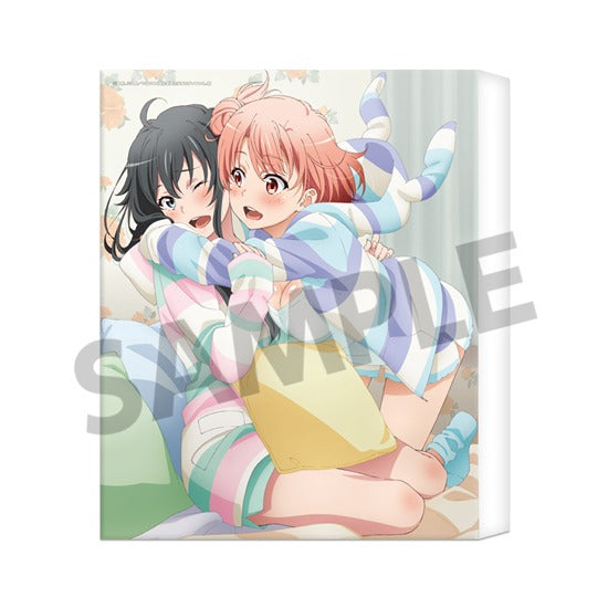 『やはり俺の青春ラブコメはまちがっている。続』キャンバスアート 雪ノ下雪乃&由比ヶ浜結衣 部屋着 ver.